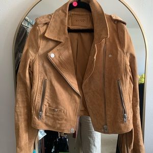 Tan suede jacket
